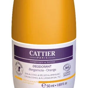 Desodorante Roll-On Frescor Cítrico 24H · Cattier · 50 ml