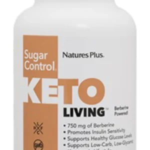 Keto Living Sugar Control · Nature's Plus · 90 cápsulas