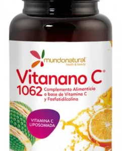 Vitanano C 1062 (Vitamina C Liposomada) · Mundo Natural · 30 cápsulas