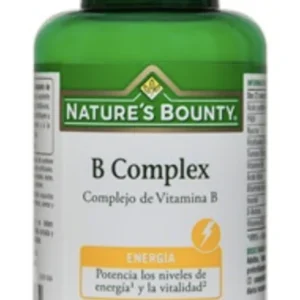 B-Complex - Complejo de Vitamina B · Nature's Bounty · 100 comprimidos