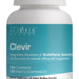 Clevir · Glauber Pharma · 120 comprimidos