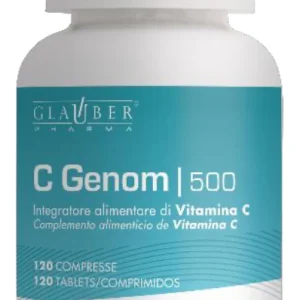 C-Genom 500 · Glauber Pharma · 120 comprimidos