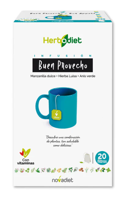 Herbodiet Buen Provecho · Nova Diet · 20 filtros