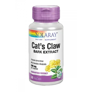 Uña de Gato · Solaray · 30 cápsulas