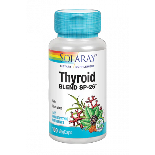 Thyroid Blend · Solaray · 100 cápsulas
