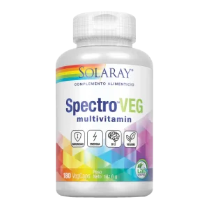 Vegetarian Spectro Multi-Vita-Min · Solaray · 180 cápsulas