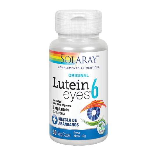 Lutein Eyes 6 mg · Solaray · 30 cápsulas - Imagen 2