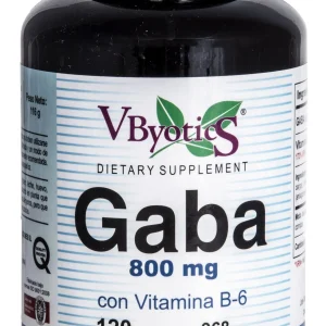 GABA 800 mg · VByotics · 120 cápsulas