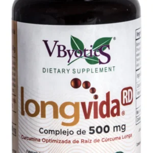 Longvida Cúrcuma · VByotics · 60 cápsulas