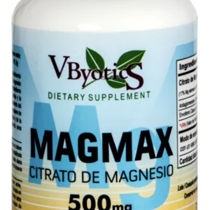 MagMax - Citrato de Magnesio · VByotics · 100 cápsulas