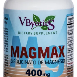 MagMax - Bisglicinato de Magnesio · VByotics · 120 cápsulas