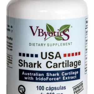 USA Shark Cartilage con IridoForce · VByotics · 100 cápsulas