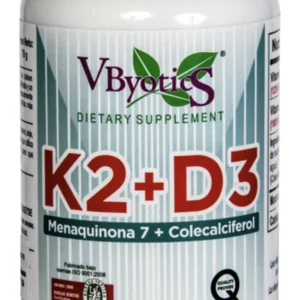 Vitamina K2 + D3 · VByotics · 100 perlas