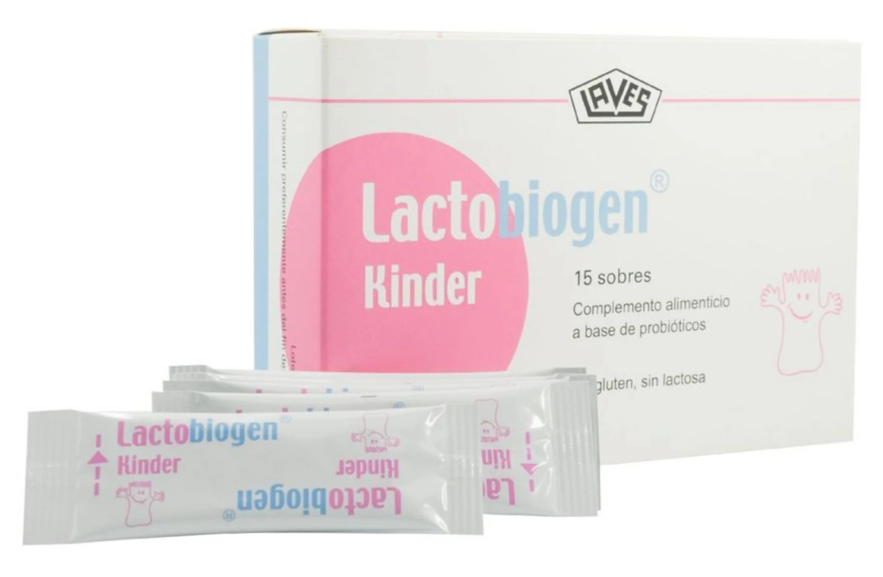 Lactobiogen Kinder · Laves · 15 sobres
