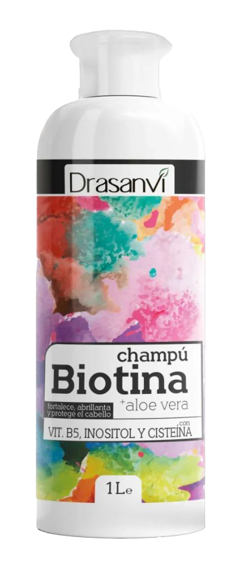 Champú Biotina y Aloe Vera · Drasanvi · 1 litro