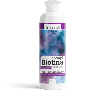 Champú Biotina y Aloe Vera - Cabellos Teñidos y Sensibles · Drasanvi · 1 litro