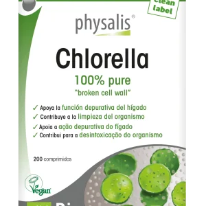 Chlorella · Physalis · 200 comprimidos