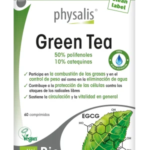 Green Tea · Physalis · 60 comprimidos