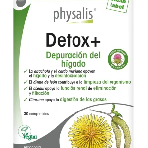 Detox+ · Physalis · 30 comprimidos