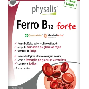Ferro B12 Forte · Physalis · 45 comprimidos