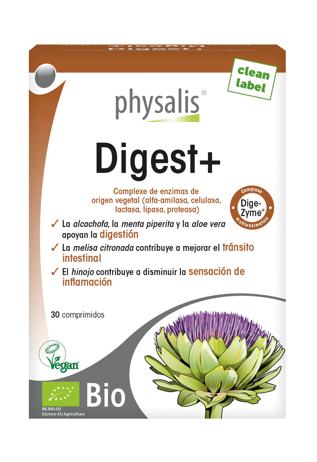 Digest+ · Physalis · 30 comprimidos