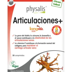 Articulaciones+ · Physalis · 30 comprimidos