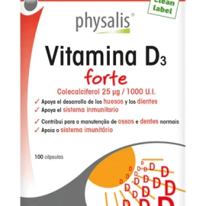 Vitamin D3 Forte · Physalis · 100 cápsulas