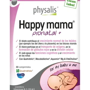 Happy Mama · Physalis · 30 comprimidos