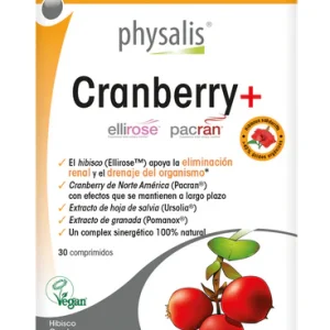 Cranberry+ · Physalis · 30 comprimidos