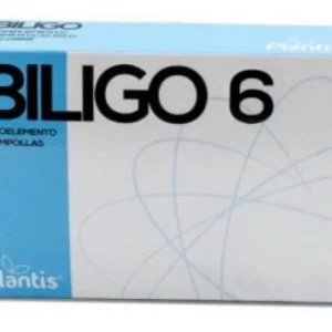 Biligo 6 - Azufre · Plantis · 20 ampollas