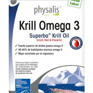 Krill Omega 3 · Physalis · 60 perlas