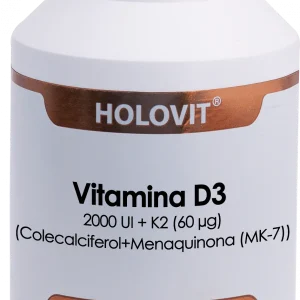 Holovit Vitamina D3 & K2 · Equisalud · 180 cápsulas
