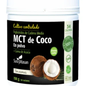 MCT de Coco en Polvo · Sura Vitasan · 150 gramos