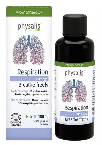 Aceite de Masaje Respiration · Physalis · 100 ml