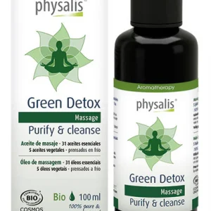 Aceite de Masaje Green Detox · Physalis · 100 ml
