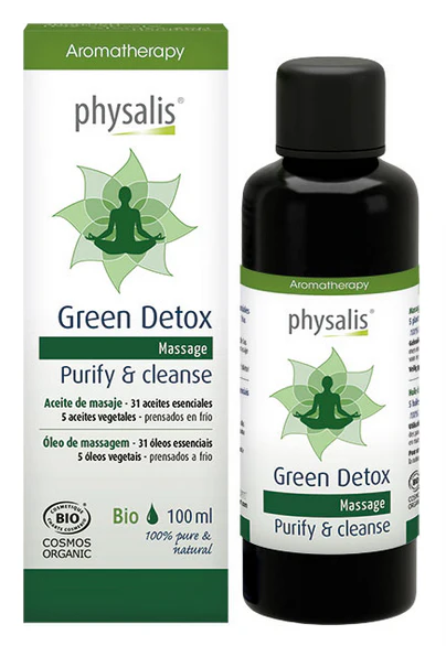 Aceite de Masaje Green Detox · Physalis · 100 ml
