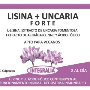 Lisina + Uncaria Forte · Integralia · 60 cápsulas