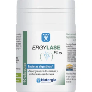 Ergylase Plus · Nutergia · 40 cápsulas