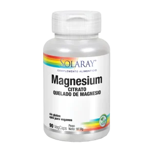 Magnesio · Solaray · 90 cápsulas