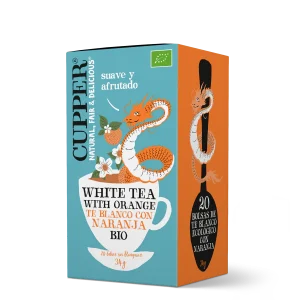 Té Blanco con Naranja BIO · Cupper · 20 filtros