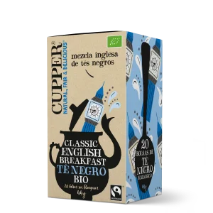 Te Negro English Breakfast BIO · Cupper · 20 filtros