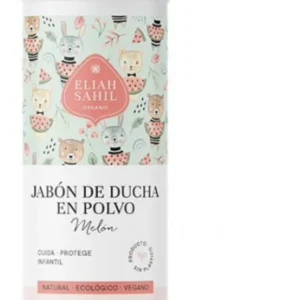 Jabón de Ducha en Polvo Infantil Melón · Eliah Sahil · 90 gramos