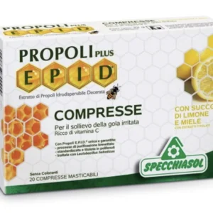 Epid Propoli Plus Miel - Limón · Specchiasol · 20 comprimidos