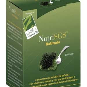 NutriSGS Activado · 100% Natural · 60 cápsulas