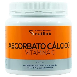 Ascorbato Cálcico - Vitamina C · Nutilab · 250 gramos