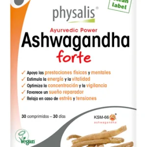 Ashwagandha Forte · Physalis · 30 comprimidos