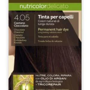 Biokap Nutricolor Delicato 4.05 Castaño Chocolate · Biokap · 140 ml