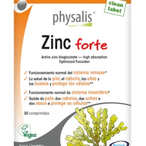 Zinc Forte · Physalis · 30 comprimidos