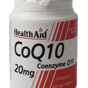 Coenzima Q10 20 mg · Health Aid · 30 comprimidos