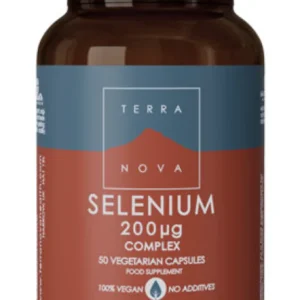 Selenio 200 mcg Complex · Terranova · 50 cápsulas